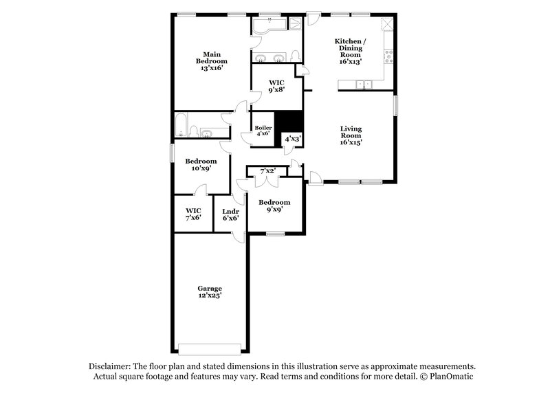 2,980/Mo, 302 Stanford Forney, TX 75126 Floor Plan View