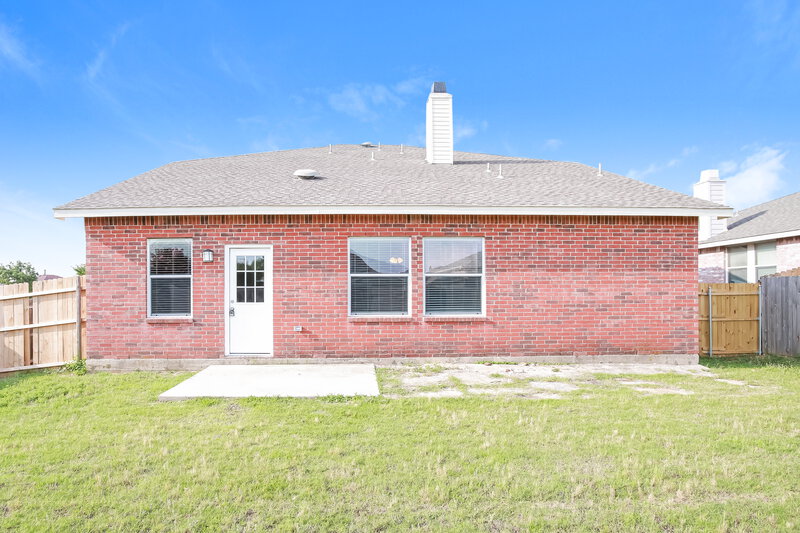 2,470/Mo, 3609 Butler Dr Denton, TX 76210 Rear View