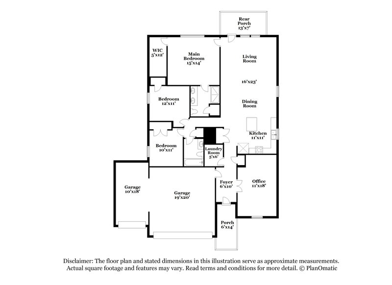 2,610/Mo, 2905 Brisco Way Aubrey, TX 76227 Floor Plan View