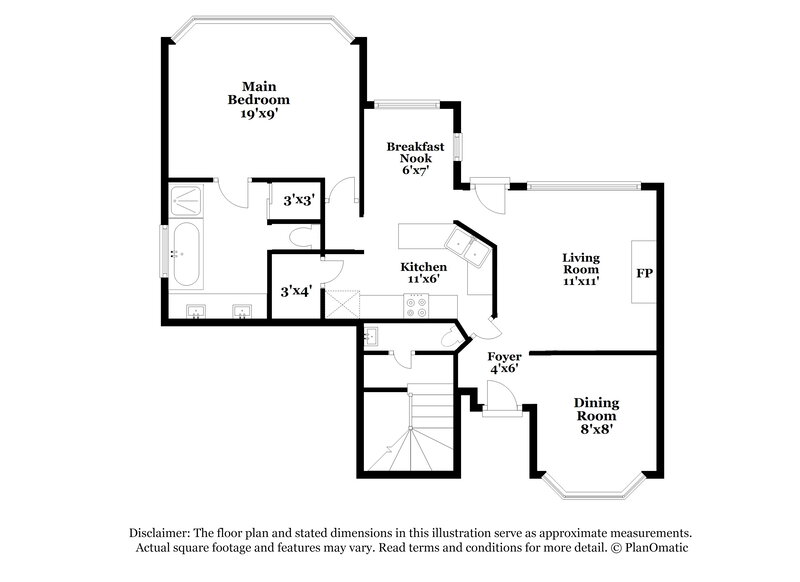 2,585/Mo, 907 Steadman Dr Cedar Hill, TX 75104 Floor Plan View 2