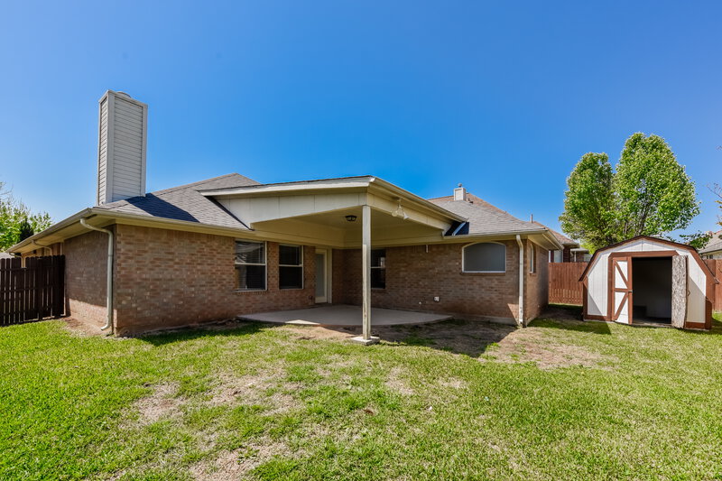 2,610/Mo, 4845 Bridle Path Way Fort Worth, TX 76244 Rear View