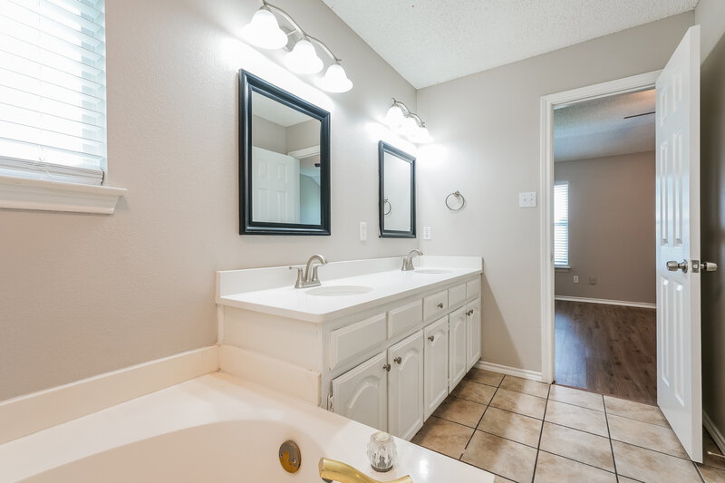 2,250/Mo, 6202 High Country Trl Arlington, TX 76016 Main Bathroom View 2