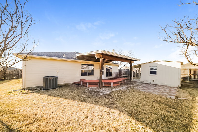 2,180/Mo, 2401 Yorba Linda Dr Fort Worth, TX 76108 Rear View 2
