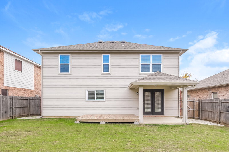 2,350/Mo, 4920 Wild Oats Dr Fort Worth, TX 76179 Rear View