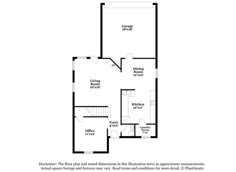2,700/Mo, 3701 Camino Real Trl Denton, TX 76208 Floorplan View