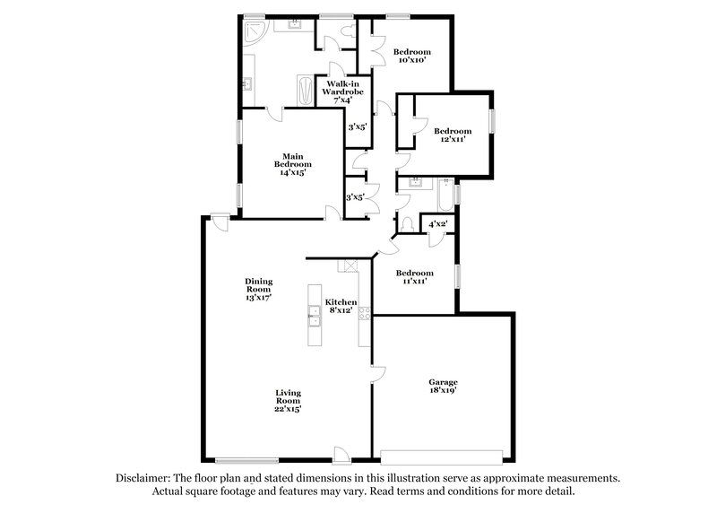2,290/Mo, 2313 Sundrop Ct Fort Worth, TX 76108 Floor Plan View