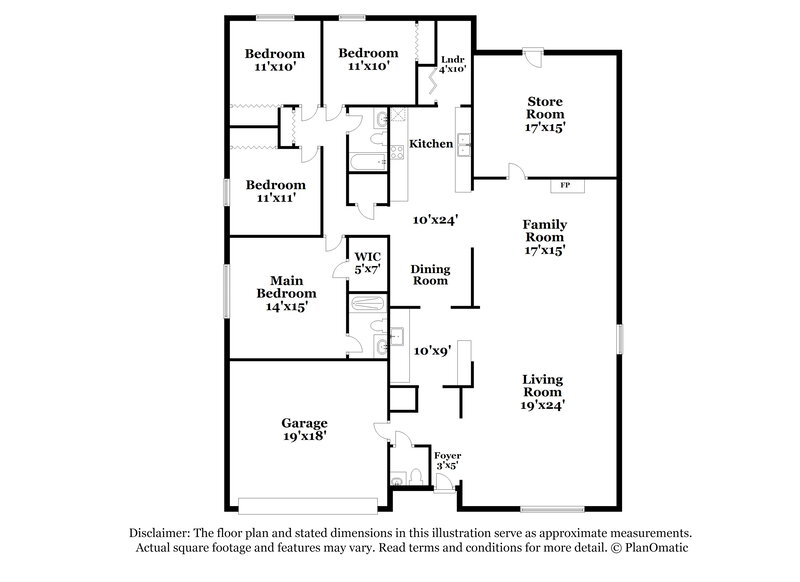2,540/Mo, 4301 Campion Ln Fort Worth, TX 76137 Floor Plans View