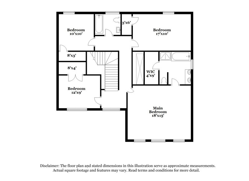 2,520/Mo, 224 Yale Blvd Glenn Heights, TX 75154 Floor Plan View 2