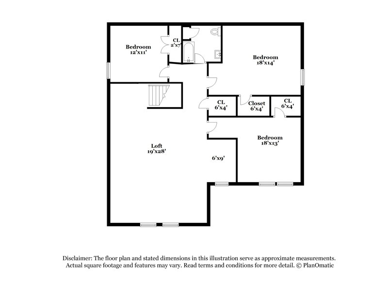 2,405/Mo, 6120 Countess Ln Denton, TX 76210 Floor Plan View