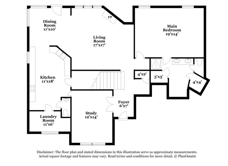3,480/Mo, 703 Biscayne Dr Mansfield, TX 76063 Floor Plan View