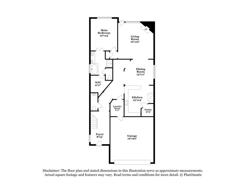 2,670/Mo, 8824 Deadwood Ln Aubrey, TX 76227 Floor Plan View
