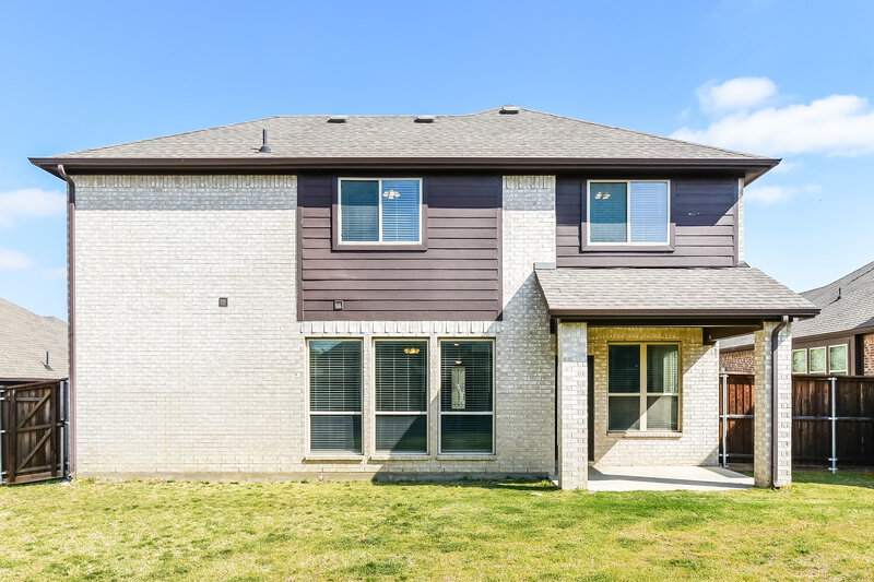 2,895/Mo, 1129 Quail Dove Dr Little Elm, TX 75068 Rear View
