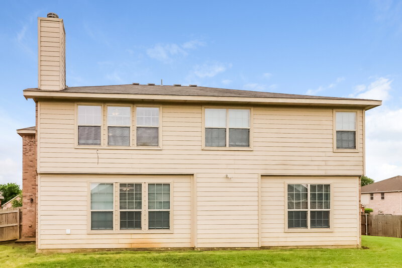 2,800/Mo, 2307 Hillgrove Ct Mansfield, TX 76063 Rear View