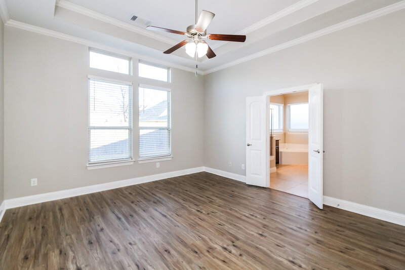 3,130/Mo, 157 Colonial Trce Fate, TX 75189 Main Bedroom View