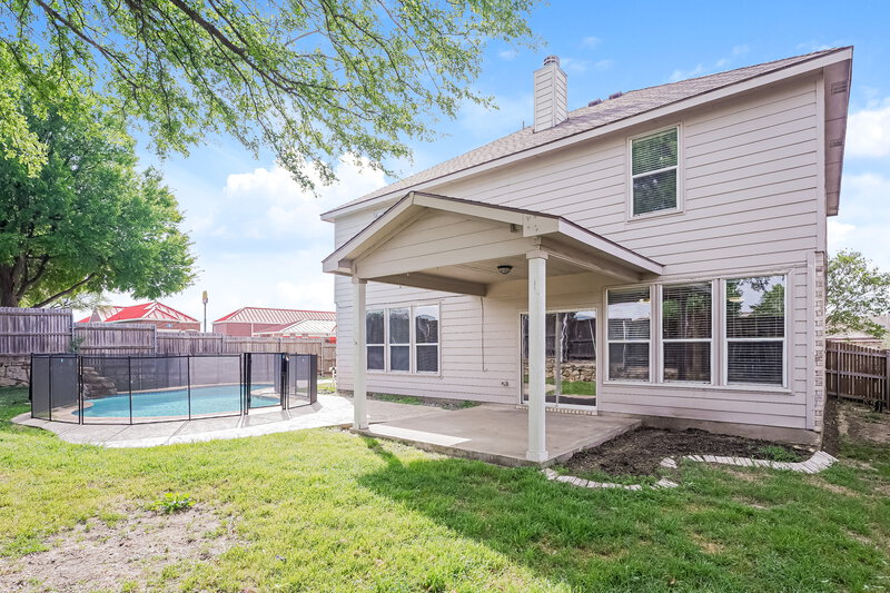 2,930/Mo, 5621 Starwood Ct Fort Worth, TX 76137 Rear View