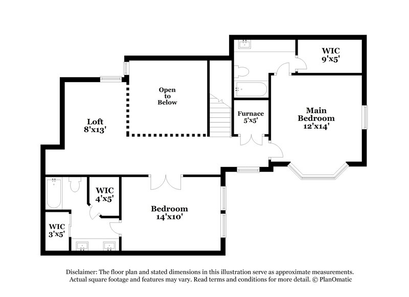2,360/Mo, 4044 Windhaven Ln Dallas, TX 75287 Floorplan View 2