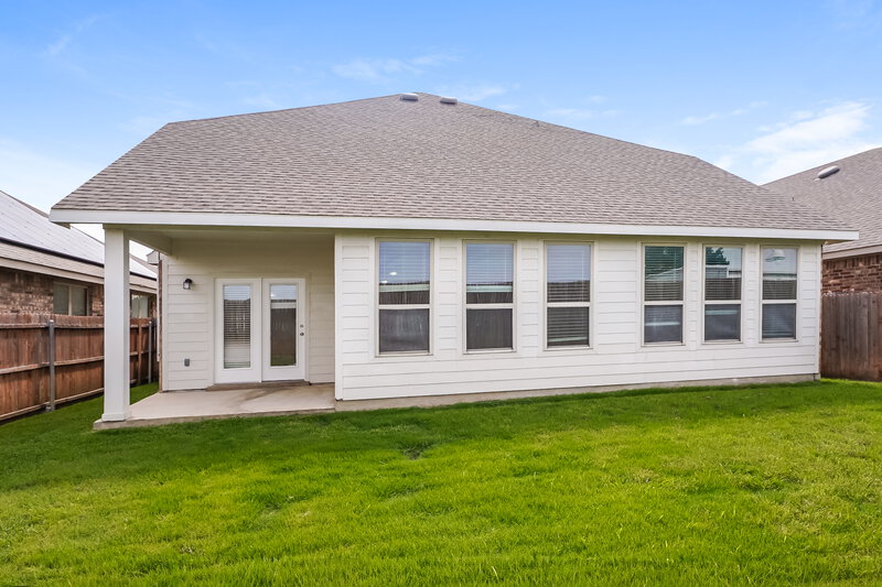 2,890/Mo, 8225 Spruce Meadows Dr Fort Worth, TX 76244 Rear View