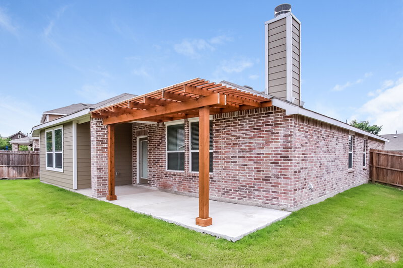 2,315/Mo, 1429 Grackle Dr Little Elm, TX 75068 Rear View