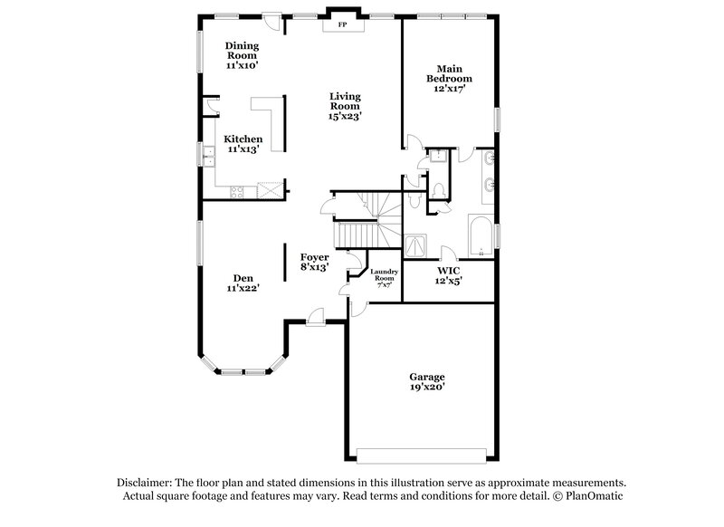 2,720/Mo, 3017 Gentilly Ln Fort Worth, TX 76123 Floor Plan View