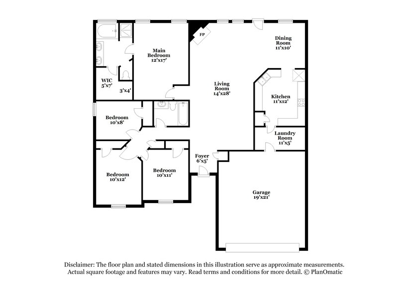 2,115/Mo, 708 Mackenzie Dr Royse City, TX 75189 Floorplan View