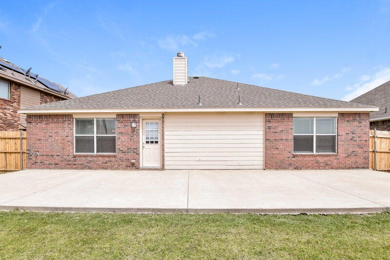2,050/Mo, 109 Painted Trl Forney, TX 75126 Rear View