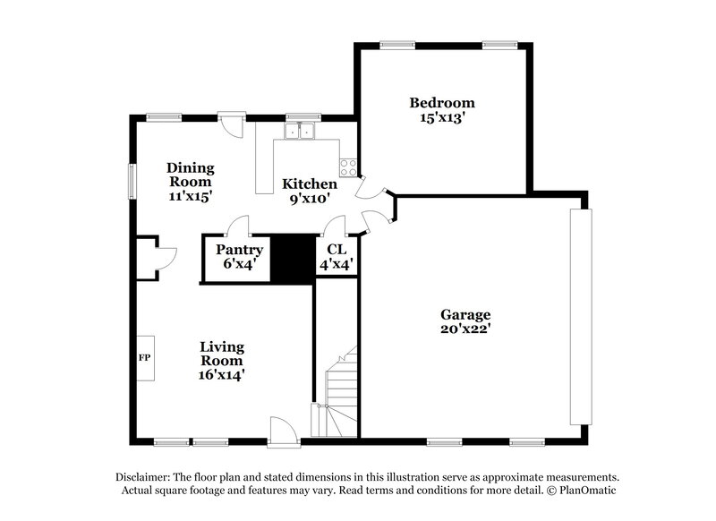 3,800/Mo, 1561 Sunnymeadow Rd Lancaster, TX 75134 Floor Plan View