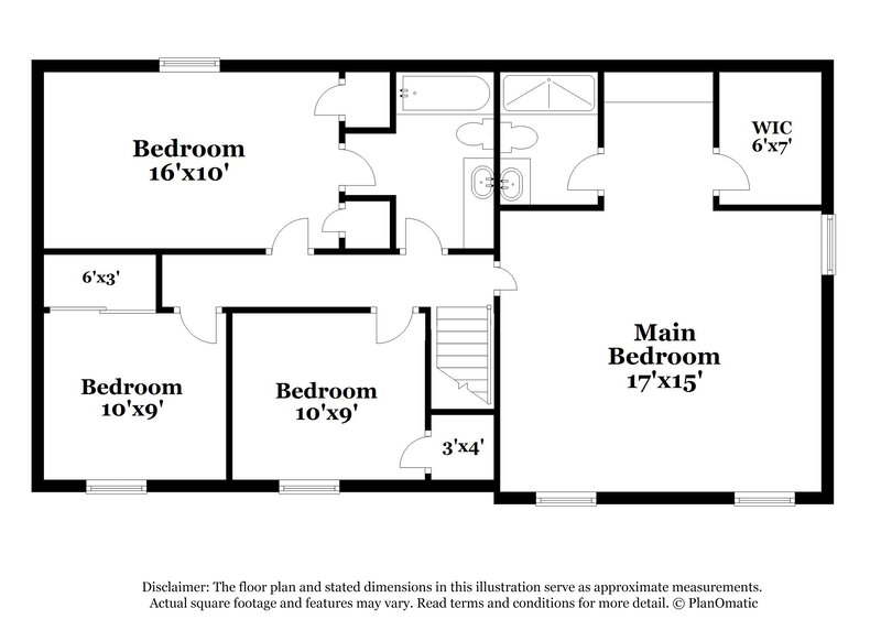2,755/Mo, 2609 Chatham Ct Grand Prairie, TX 75052 Floor Plan View