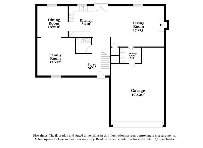 2,755/Mo, 2609 Chatham Ct Grand Prairie, TX 75052 Floor Plan View 2