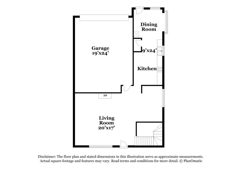 2,020/Mo, 1333 Wheatfield Dr Mesquite, TX 75149 Floor Plan View