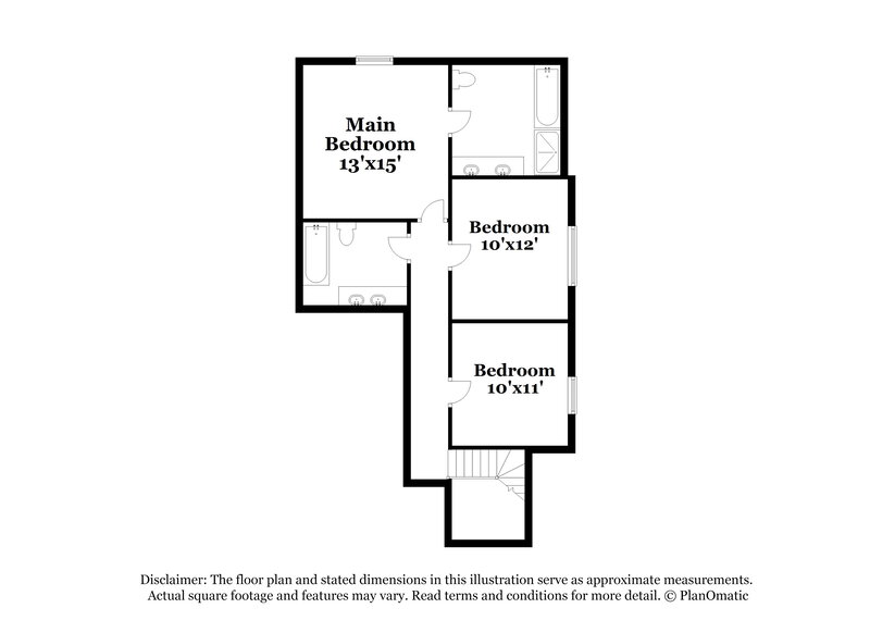 2,020/Mo, 1333 Wheatfield Dr Mesquite, TX 75149 Floor Plan View 2
