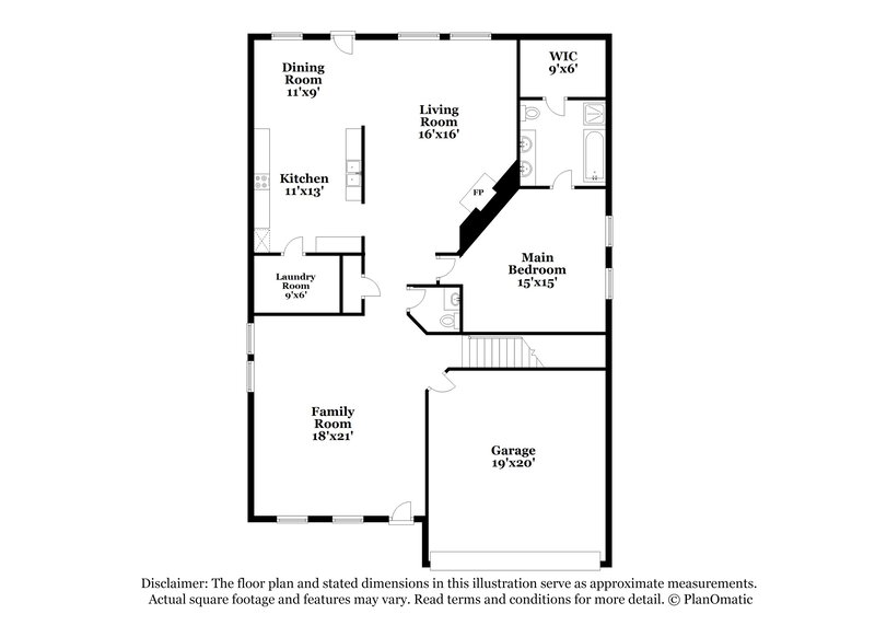 3,080/Mo, 621 Almandora Dr Arlington, TX 76002 Floor Plan View 2