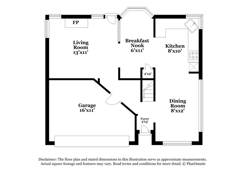 2,710/Mo, 6004 Team Ct Arlington, TX 76018 Floor Plan View