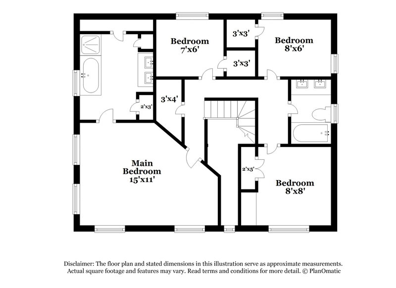 2,710/Mo, 6004 Team Ct Arlington, TX 76018 Floor Plan View 2