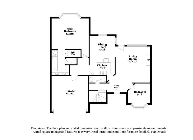 2,380/Mo, 918 Busby Dr Cedar Hill, TX 75104 Floor Plan View