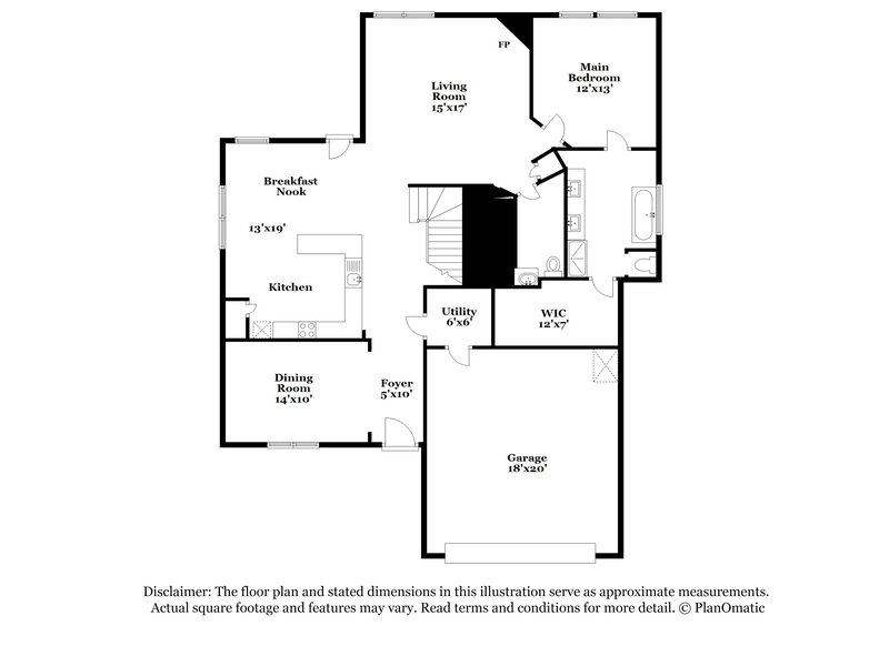 2,510/Mo, 3600 Aldersyde Dr Fort Worth, TX 76244 Floor Plan View