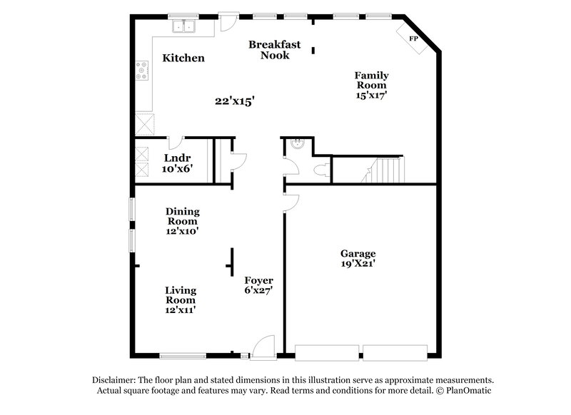 3,095/Mo, 2705 Gardendale Dr Fort Worth, TX 76120 Floorplan View