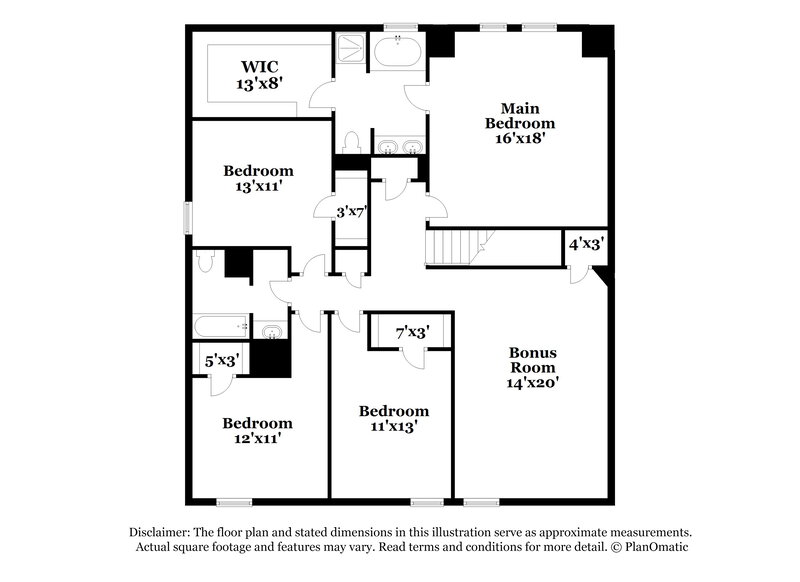 3,095/Mo, 2705 Gardendale Dr Fort Worth, TX 76120 Floorplan View 2