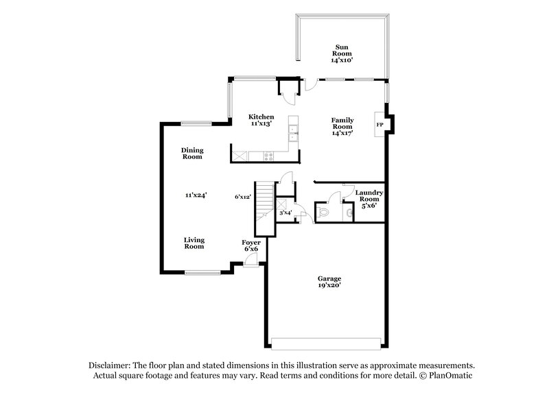 2,805/Mo, 2419 Bennington Dr Arlington, TX 76018 Floor Plan View 2