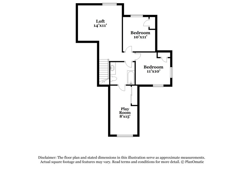 2,380/Mo, 809 Clover Hill Ln Cedar Hill, TX 75104 Floor Plan View 2
