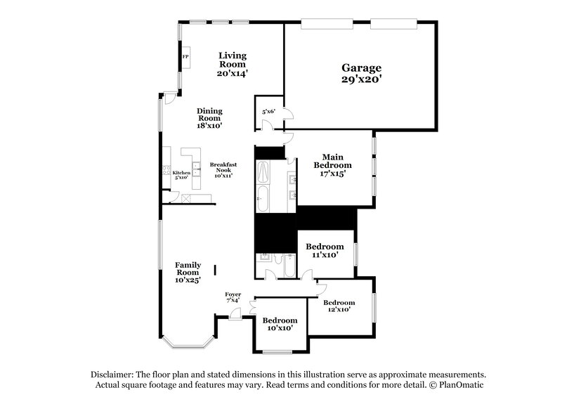 2,125/Mo, 308 Sandy Ln Royse City, TX 75189 Floor Plan View