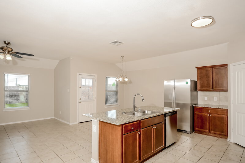2,255/Mo, 2084 Brisbon St Fate, TX 75189 Living Room Kitchen View
