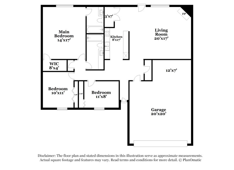 2,830/Mo, 616 Circleview Dr Mansfield, TX 76063 Floor Plan View