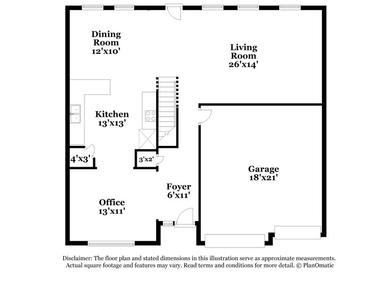 2,680/Mo, 9809 Rockledge Rd Fort Worth, TX 76108 Floor Plan View