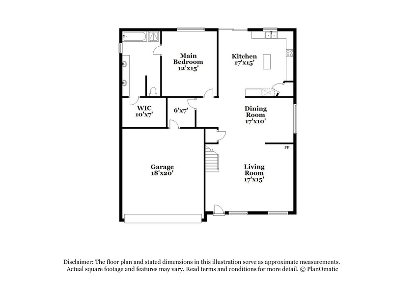 3,225/Mo, 1919 Berkeley Dr Glenn Heights, TX 75154 Floor Plan View 2