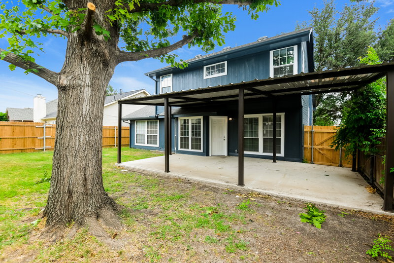 2,345/Mo, 4605 Birchbend Ln Fort Worth, TX 76137 Rear View