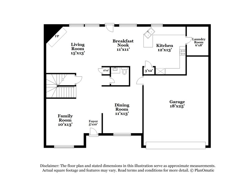 2,285/Mo, 3524 Garden Springs Dr Fort Worth, TX 76123 Floor Plan View 2