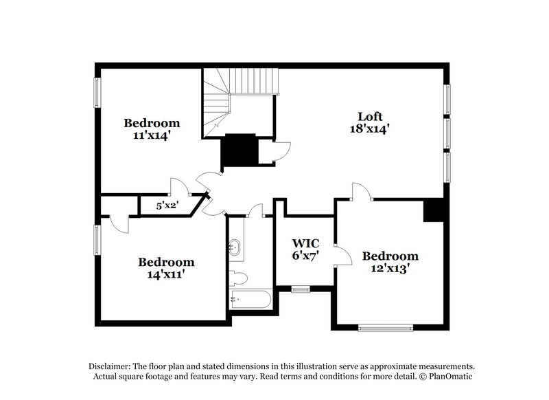 2,460/Mo, 15408 Yarberry Dr Roanoke, TX 76262 Floor Plan View 2
