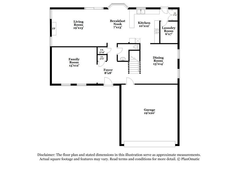 2,460/Mo, 5100 Hot Springs Trl Fort Worth, TX 76137 Floor Plan View