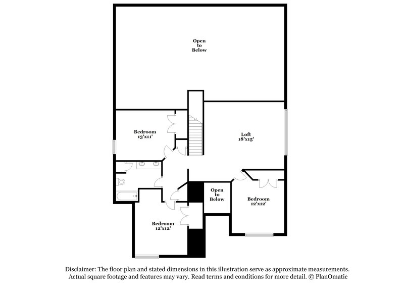 3,165/Mo, 3937 Hollow Lake Rd Roanoke, TX 76262 Floor Plan View 2