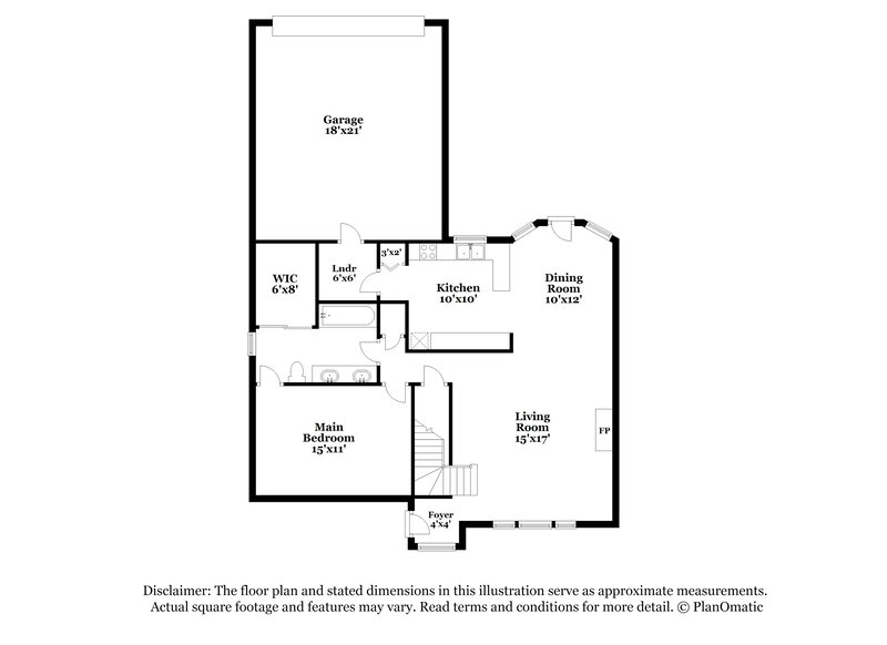 2,220/Mo, 510 Whitney St Cedar Hill, TX 75104 Floor Plan View